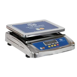 True Weight Table Top SS Digital Weighing Machine, 30kg Capacity (TWT-III-30 Rear) with 1-Year Warranty