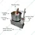 SBWG Commercial 10 Litre SS Wet Grinder, with 1HP Lakshmi Motor