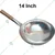 14 Inch Dia Thai Wok Stainless Steel Material, 5 Ltr Capacity
