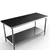 Premium Quality 45x26x34 Inches Stainless Steel 2 Shelf Work Table