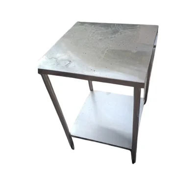 Heavy Duty SS 22x22x30 Inches Work Table for Prep & Work With Undershelf for Restaurant, Home and Hotel