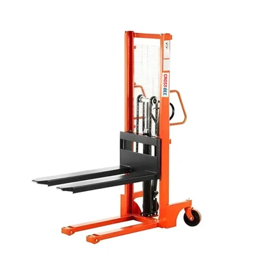 Crossbee 2 Ton Hand & Foot Operated Manual Hydraulic Stacker With 1600 mm Maximum Lifting Height, Fork Size -900 x 740 mm