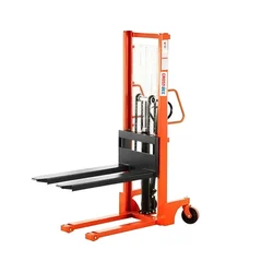 Crossbee 2 Ton Hand & Foot Operated Manual Hydraulic Stacker With 1600 mm Maximum Lifting Height, Fork Size -900 x 740 mm