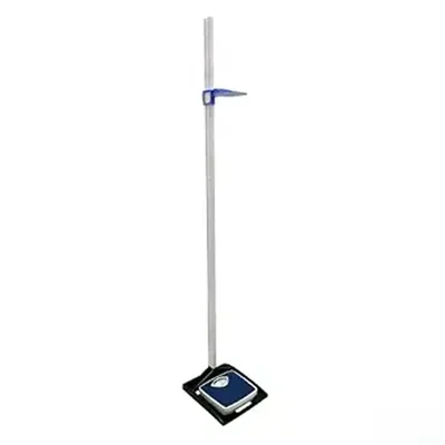 ConXport Mechanical Height Weight Scale Lab Stadiometer Dual Function Analog Dial Scale Medical Grade Portable