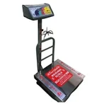 Everfast 220V Dual LED Warehouse Logistics Steel Platform Scale with Multi-Connectivity Wi-Fi USB REP-100K