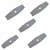 Heavy Duty Stainless Steel 2T Blade for Petrol Brush Cutter(Quantity-5 Pieces)