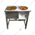 Heavy Duty 2 Pot Electric Bain Marie 1.5kW, SS Body
