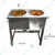 Heavy Duty 2 Pot Electric Bain Marie 1.5kW, SS Body
