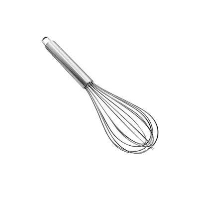 Smart Chef 10 Inch Stainless Steel Balloon Wire Whisk, Balloon Shape Utensil for Batter Mixer, Cream & Sauce(FZ2-001)(Pack-1 pc)