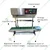 Mahalaxmi Stainless Steel Continuous Vertical Band Sealer Machine With Manual Stand (Regular Model)