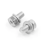 E-Trendo Battery Terminal Screws Stainless Steel 12mm Corrosion Resistant for Lead Acid & Graphene Batteries Pack of 12