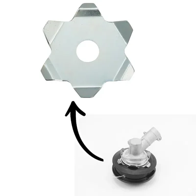 Six Jaw Toothed Stainless Steel Blade For Petrol Brush Cutter, BC-249