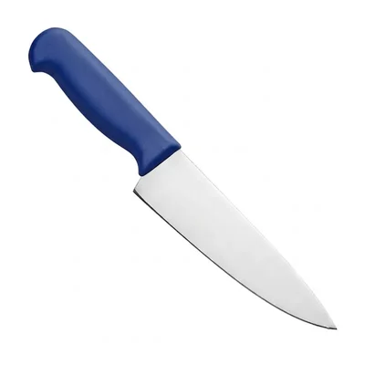 Smart Chef SC0202 8 Inch Stainless Steel Blue Ergonomic Handle Chef Knife Precision Kitchen Slicing Cutting(Pack-1 pc)