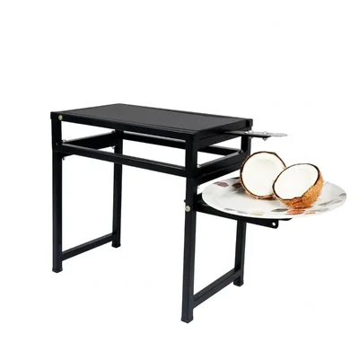 Manual Iron Coconut Scraper, Grater With Stool Type Seat