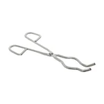 Cometek 18 Inch Stainless Steel Crucible Furnace Tong with Looped Handles and Bowed Jaws