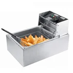 Hotline Plus 6 Litre 2500 Watt Deep Fryer with Stainless Steel Body