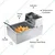 Hotline Plus 6 Litre 2500 Watt Deep Fryer with Stainless Steel Body