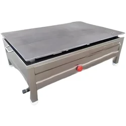 18x30x30 inch Single Knob Dosa Bhatti with 8 MM Tawa, Stainless Steel Body