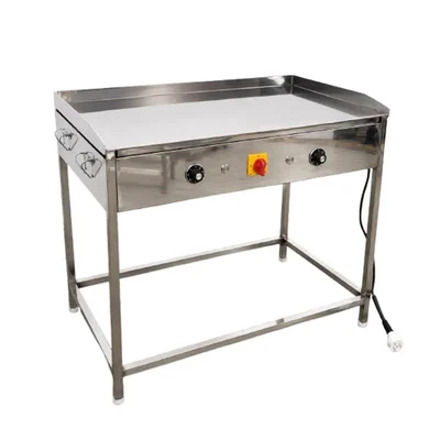 SS Stand Type 3KW Electric 15 x 39 x 18 Inch Dosa Bhatti for Medium and Large Restaurants