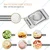Pack of 3 Stainless Steel Egg and Chese Slicer