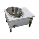 Heavy Duty SS 1 Pot Electric Bain Marie 1.5kW, with 15 litre Round Container for Buffet Warmer, Restaurants & Catering