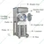 Microactive Automatic 2 in 1 Stainless Steel Flour Mill/Pulverizer/Masala Grinder With 1 HP Motor And Free Accessories