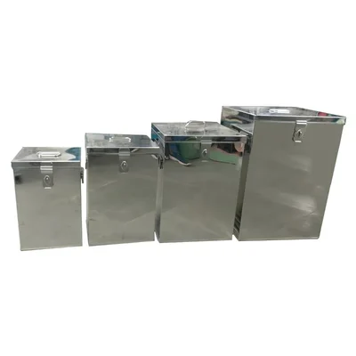 Stainless Steel Food Container (Pack of 4)