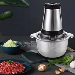 Stainless Steel 3 Liter Electric Food processor With 5 Blades