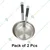 Mira Steels 13 Inch ( Pack of 2) Frying Pan With Stainless Steel Body