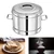 SINTAGE Stainless Steel Puff Insulated Air Tight Hot Pot with Lid (10 Liter)