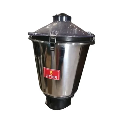 Stainless Steel 5L Jar for 1.5 HP Mixer Grinder Machine