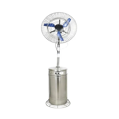 Ryna Heavy Duty 24 inch Stainless Steel Mist Fan with 85L Water Tank
