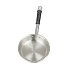 Mira Steels 12 Inch Stainless Steel Frying Pan For Kitchen Use