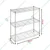 Rackwell 30 x 24 x 14 Inches 3-Shelves Stainless Steel Boltless Multipurpose Rack