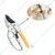 2 Pieces of Stainless Steel Secateurs with Safety Lock for Gardening Purposes