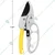 2 Pieces of Stainless Steel Secateurs with Safety Lock for Gardening Purposes