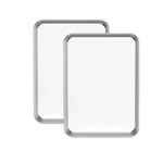 Premium 2pcs, 10 x 8 inch Stainless Steel-304  Shallow Tray