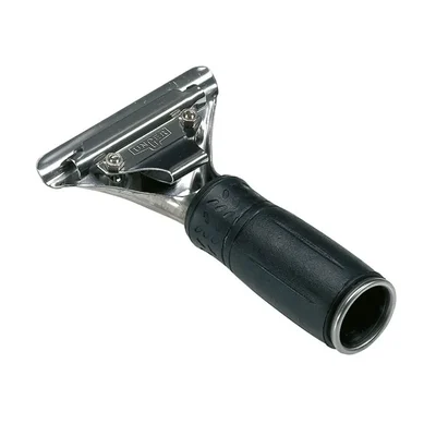 Unger SG000 Stainless Steel S-Squeegee Handle with Rubber Grip (SG000)