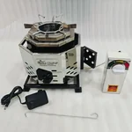 Agneeka Biomass Fuel Tadka Chulha , Stainless Steel Body