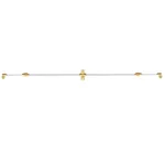 Premium Quality 40 Inch Stainless Steel material Three Way Folding Lance for Agriculture and Garden use