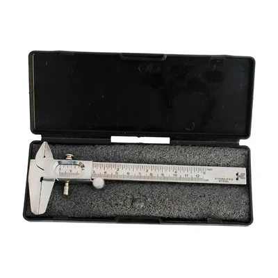 Cometek 125mm 5 Inch Stainless Steel Vernier Caliper for Precise Dimensional Measurement Anti Rust Thumb Wheel