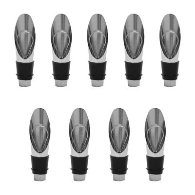 4.25 Inch Stainless Steel Wine Pourer, Leak-Proof Drip-Free Wine Aerator Spout for Standard Wine Bottles(Pack-20 pcs)