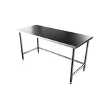 Aayas International Stainless Steel Food Prep and Utility Use Work Table Without Under Shelf (44x24x34 Inches)
