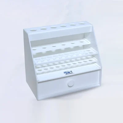 SBT Instruments Micropipette Stand for 6 Pipettes with Drawer to Store Tips Use for Chemical Laboratory