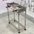 Gurubhai Standing Double Burner 30 x 12 x 32 inch Gas Bhatti With Stainless Steel Body