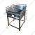High Efficiency 27x16x17 inch Gas Operated Stand Type Dosa Bhatti With Pilot Burner Stainless Steel Body