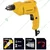 Stanley 10 mm 550 Watt VSR Rotary Drill with Accessories, 2800 RPM (STDR5510)