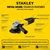 Stanley 125 mm 900 Watt SlimLine Small Angle Grinder with Accessories, 11000 RPM (STGS9125)