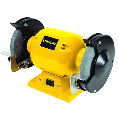 Stanley 152 mm 373 Watt Bench Grinder with Accessories, 3450 RPM (STGB3715)