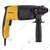 Stanley 20 mm 620 Watt 2 Mode SDS-Plus Rotary Hammer Drill with Accessories, 1250 RPM (STHR202K)